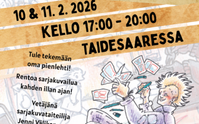 ZINE-PAJA by sarjakuvataiteilija Jenni Välikangas